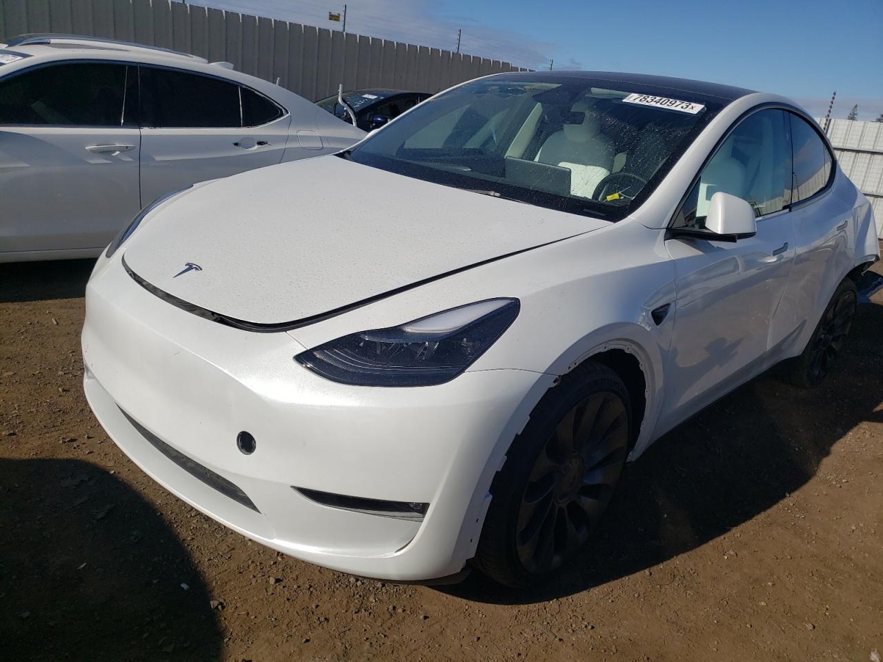 Image 1 of 2023 TESLA MODEL Y  2023 with VIN 7SAYGDEFXPF861106