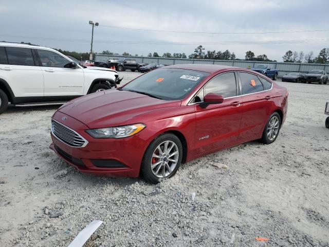 Image 1 of 2017 FORD FUSION SE HYBRID 2017 with VIN 3FA6P0LU9HR323372