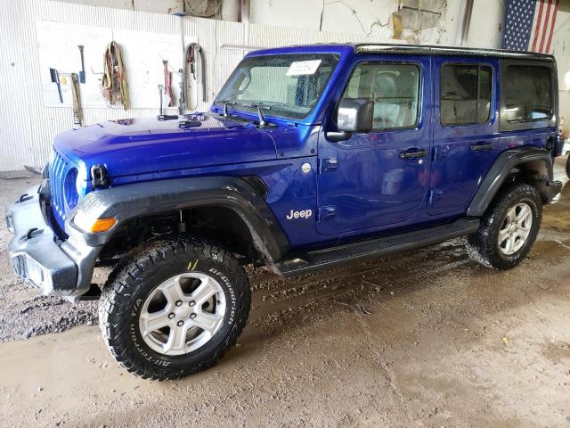 Image 1 of 2019 JEEP WRANGLER UNLIMITED SPORT 2019 with VIN 1C4HJXDG2KW573174