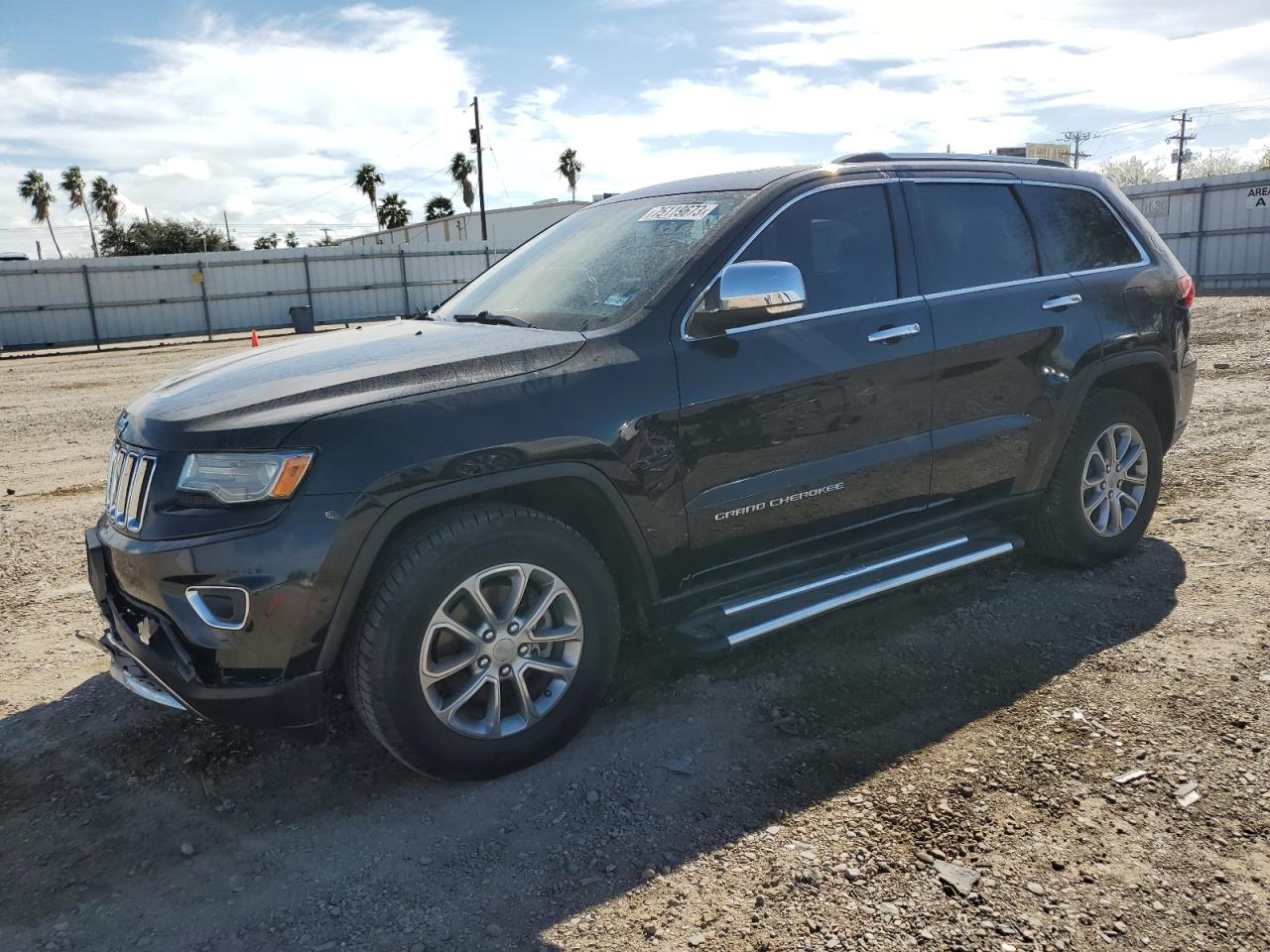 Image 1 of 2014 JEEP GRAND CHEROKEE LIMITED 2014 with VIN 1C4RJEBG0EC227934