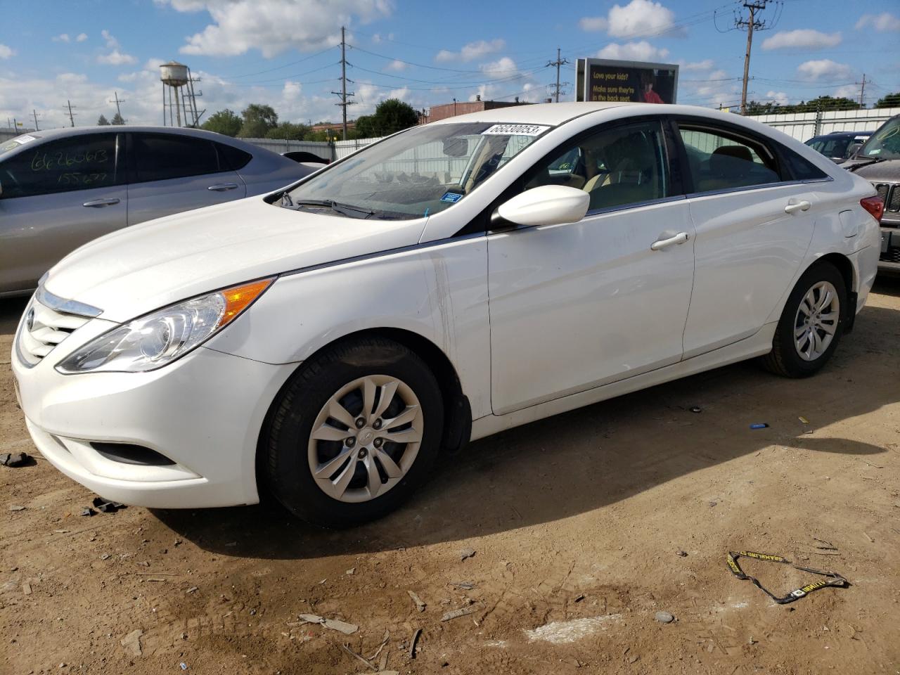 Image 1 of 2013 HYUNDAI SONATA GLS 2013 with VIN 5NPEB4AC3DH598979