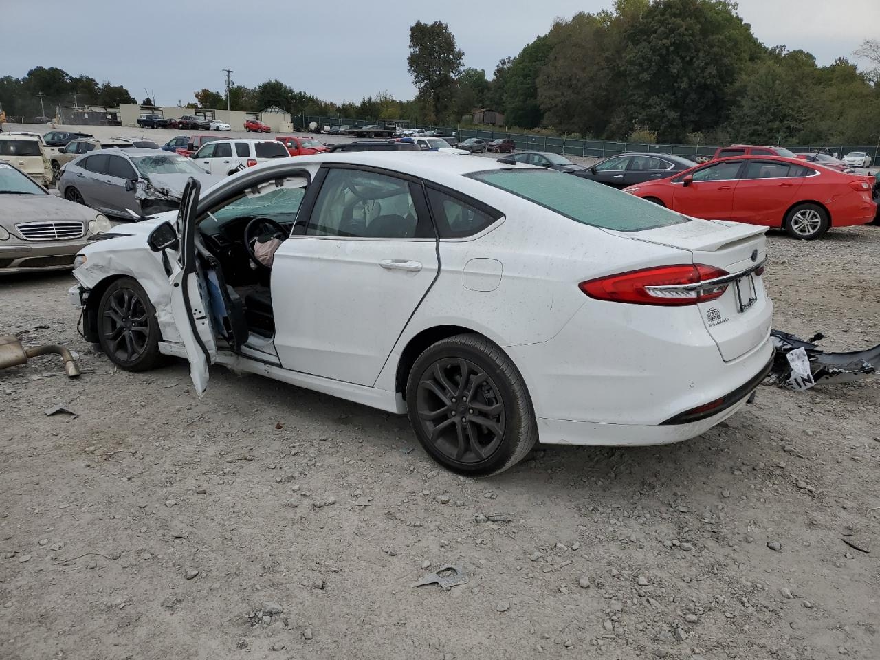 Изображение 2 2018 FORD FUSION SE 2018 с VIN 3FA6P0HD5JR270023