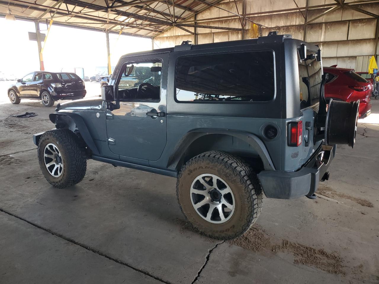 Image 2 of 2014 JEEP WRANGLER SPORT 2014 with VIN 1C4AJWAG6EL226405