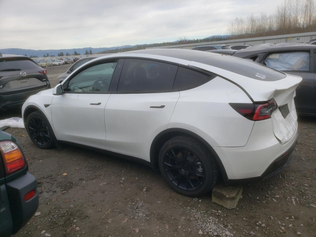 Image 2 of 2020 TESLA MODEL Y  2020 with VIN 5YJYGDEE1LF051135