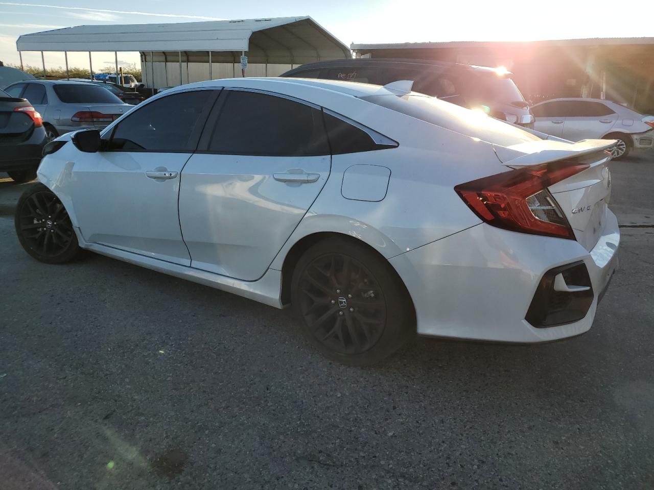 Image 2 of 2020 HONDA CIVIC SI 2020 with VIN 2HGFC1E58LH707957