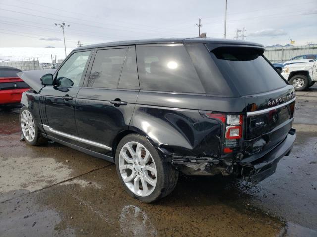 Image 2 of 2016 LAND ROVER RANGE ROVER HSE 2016 with VIN SALGS2KF9GA270329