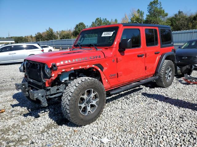 Image 1 of 2021 JEEP WRANGLER UNLIMITED RUBICON 2021 with VIN 1C4HJXFG9MW596743
