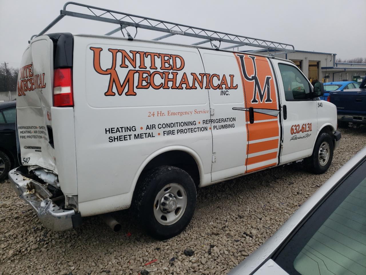 Изображение 3 2015 CHEVROLET EXPRESS G2500  2015 с VIN 1GCWGFCF1F1243554