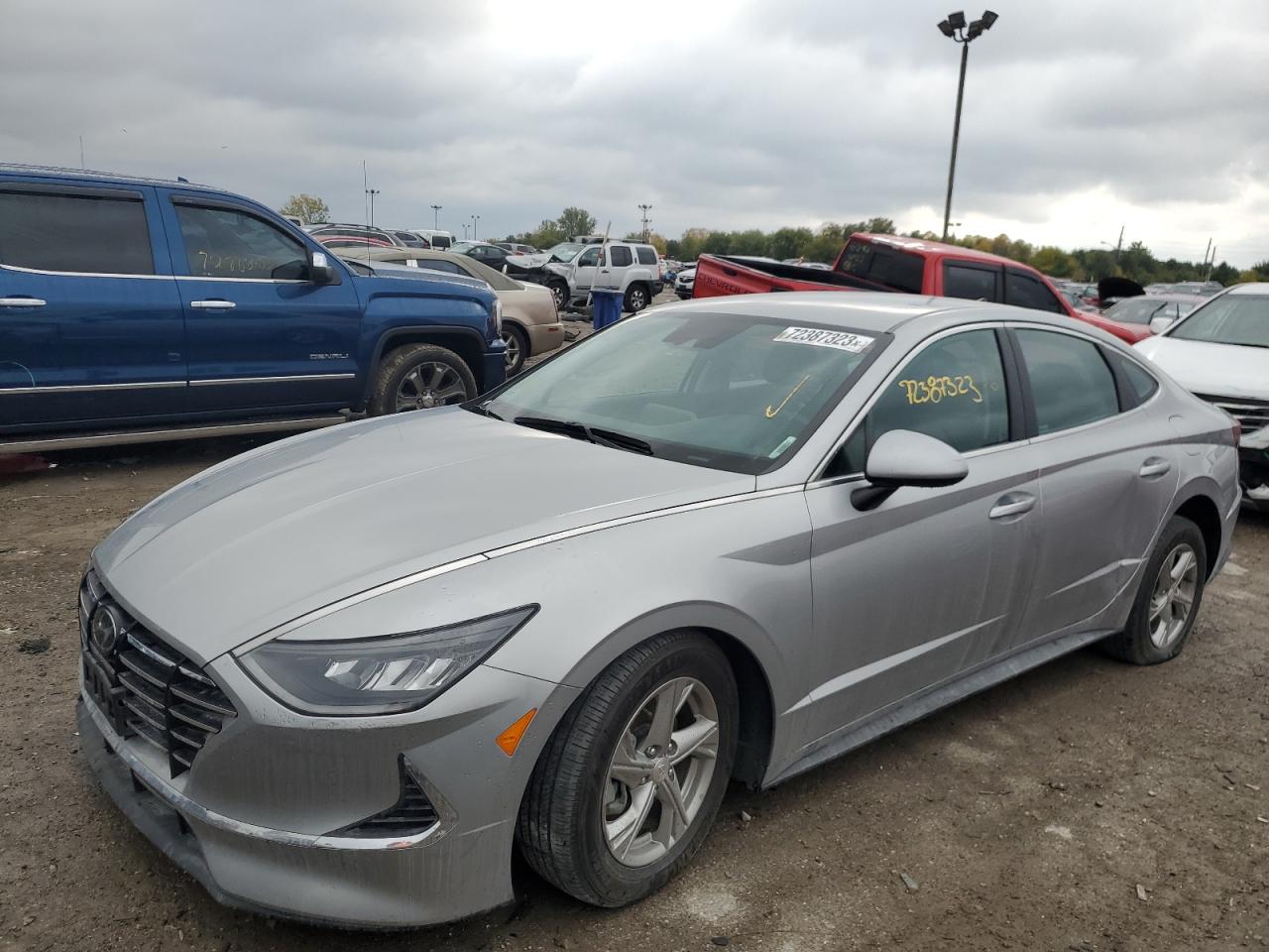 Изображение 1 2021 HYUNDAI SONATA SE 2021 с VIN 5NPEG4JA0MH108756