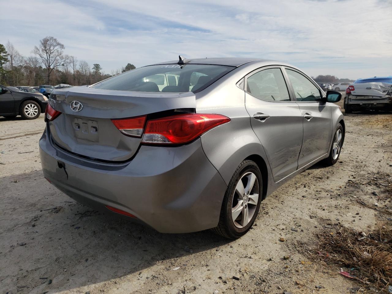 Изображение 3 2011 HYUNDAI ELANTRA GLS 2011 с VIN KMHDH4AE2BU152641
