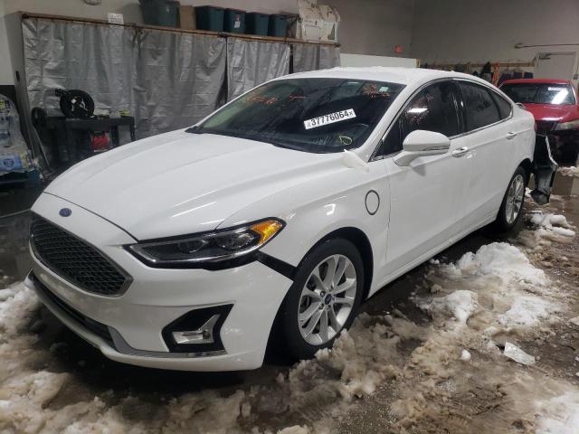 Image 1 of 2019 FORD FUSION TITANIUM 2019 with VIN 3FA6P0SU6KR145493