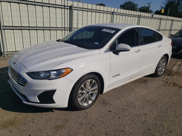 Image 1 of 2019 FORD FUSION SE 2019 with VIN 3FA6P0LU4KR242481