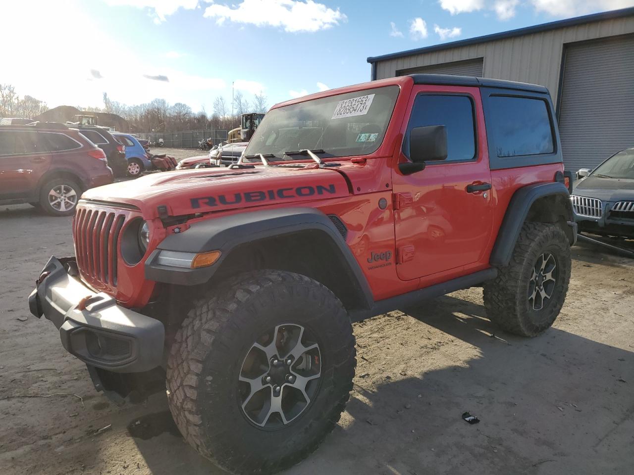 Image 1 of 2018 JEEP WRANGLER RUBICON 2018 with VIN 1C4HJXCG9JW154707