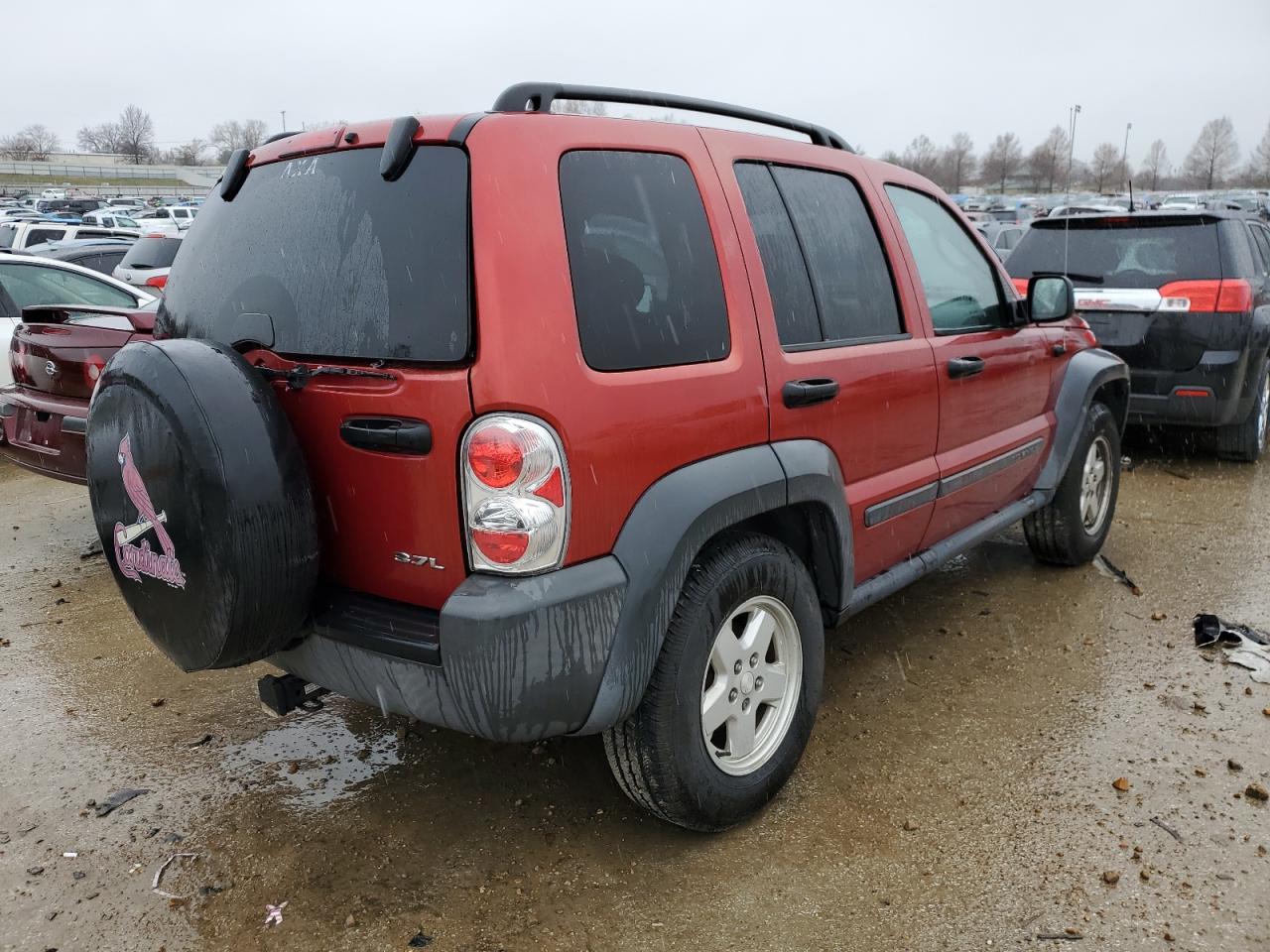 Obraz 3 z 2006 JEEP LIBERTY SPORT 2006 z VIN 1J4GK48K76W224193
