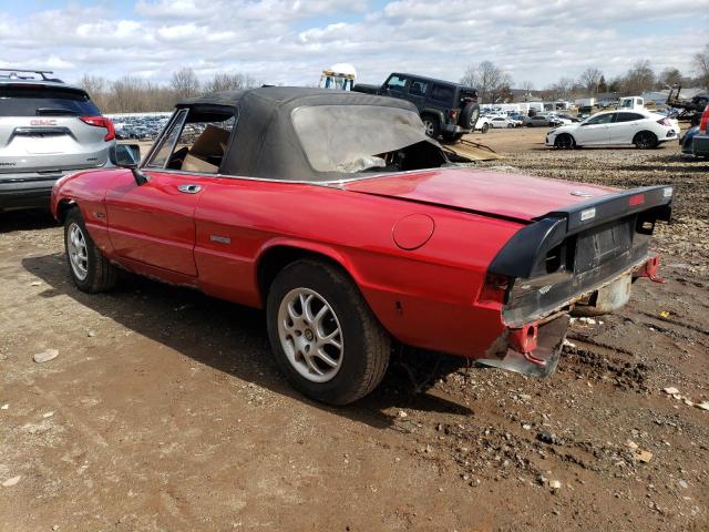 Image 2 of 1986 ALFA ROMEO VELOCE 2000 SPIDER 1986 with VIN ZARBA5411G1044234