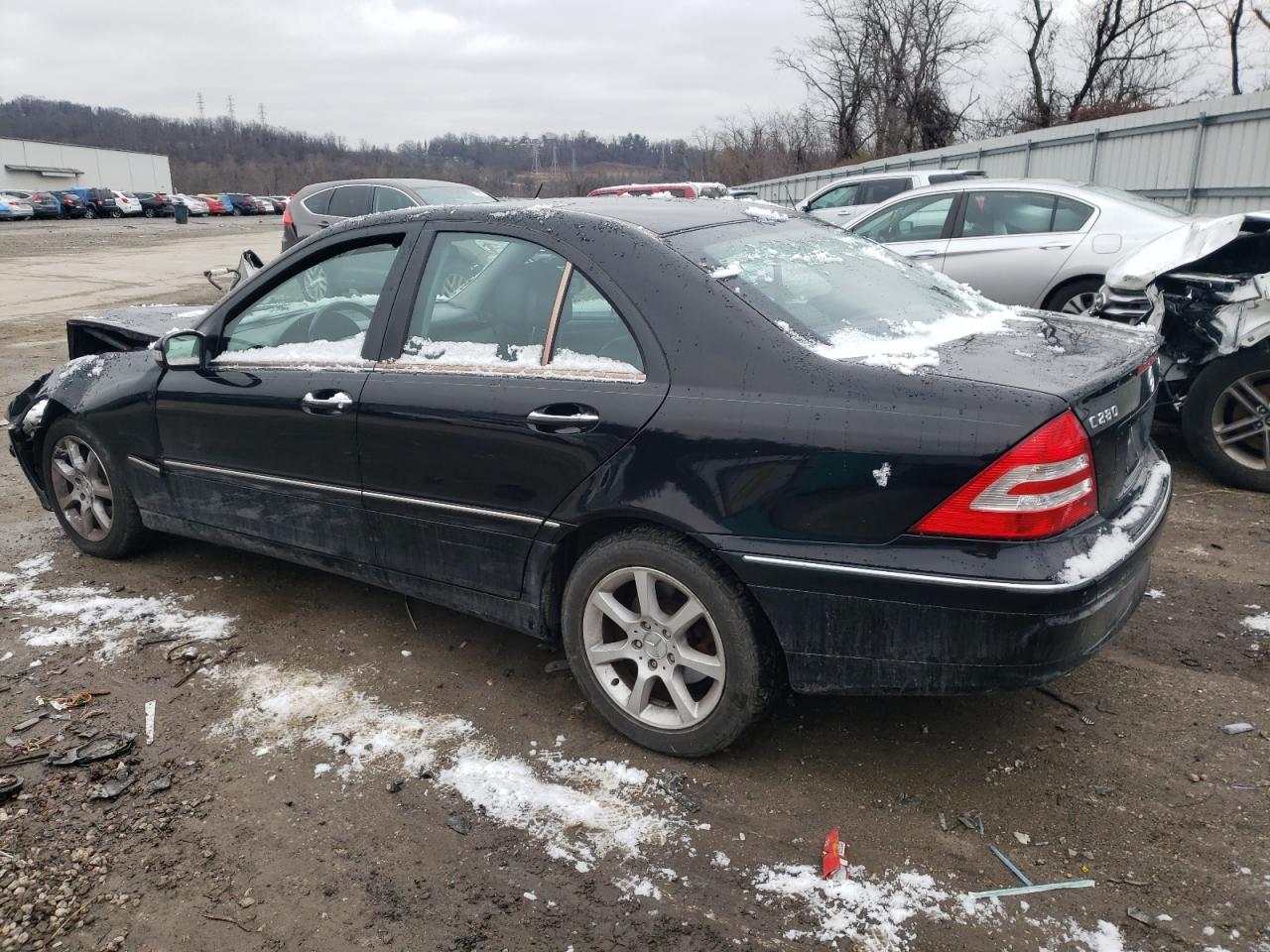 Изображение 2 2007 MERCEDES-BENZ C 280 4MATIC 2007 с VIN WDBRF92H87F908005