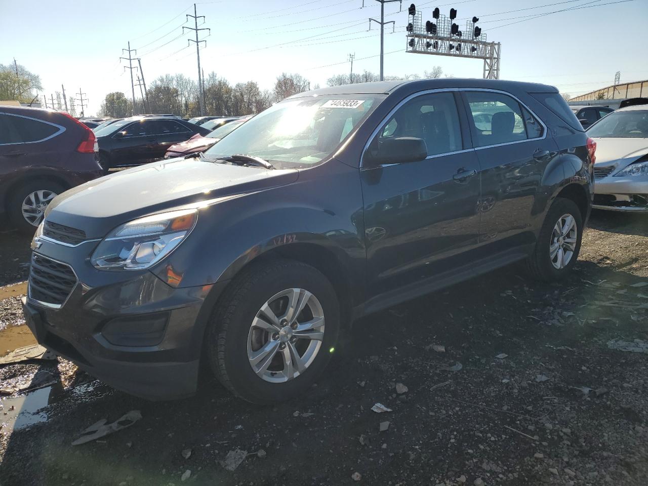 Image 1 of 2017 CHEVROLET EQUINOX LS 2017 with VIN 2GNALBEK5H1590804