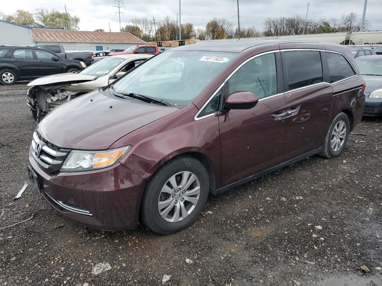 Изображение 2014 HONDA ODYSSEY EX 2014