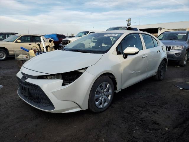 Image 1 of 2021 TOYOTA COROLLA LE 2021 with VIN JTDEPMAE7MJ133938