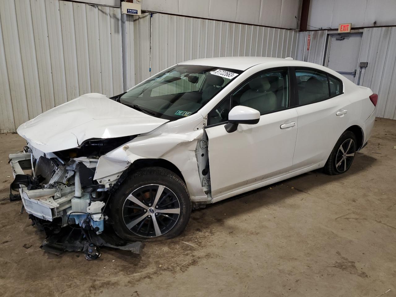 Image 1 of 2019 SUBARU IMPREZA PREMIUM 2019 with VIN 4S3GKAD65K3622348