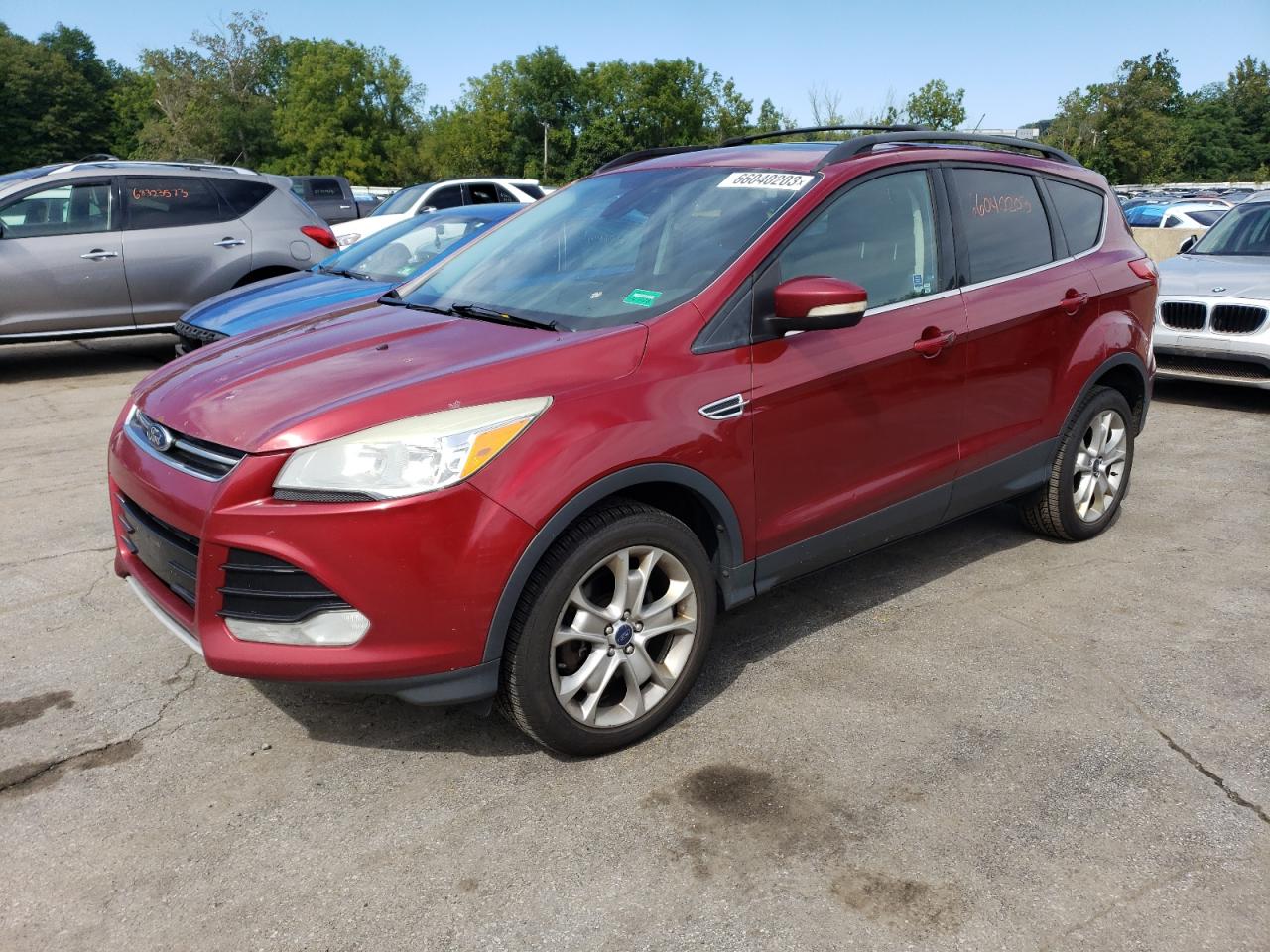 Image 1 of 2013 FORD ESCAPE SEL 2013 with VIN 1FMCU9HX4DUC58345