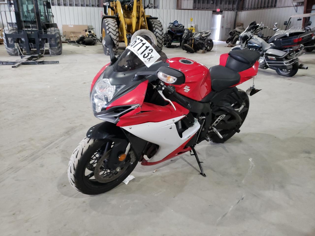 Image 2 of 2013 SUZUKI GSX-R600  2013 with VIN JS1GN7FA3D2100803