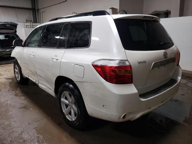 Image 2 of 2009 TOYOTA HIGHLANDER  2009 with VIN JTEDS41A292089089