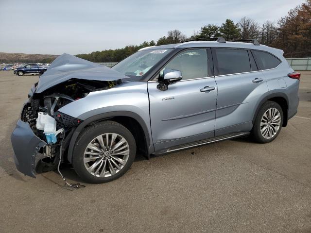 Obraz 1 z 2021 TOYOTA HIGHLANDER HYBRID PLATINUM 2021 z VIN 5TDEBRCH7MS028922