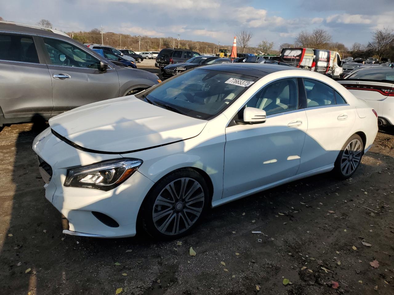 Изображение 1 2017 MERCEDES-BENZ CLA 250 4MATIC 2017 с VIN WDDSJ4GB1HN494099