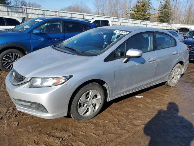 Image 1 of 2014 HONDA CIVIC LX 2014 with VIN 2HGFB2F5XEH550281