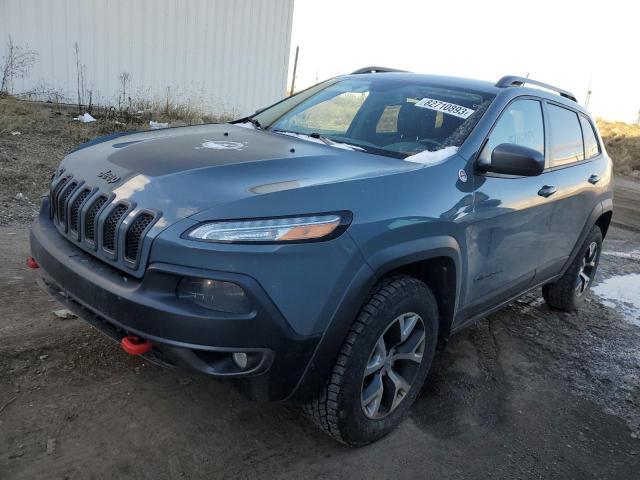 Image 1 of 2014 JEEP CHEROKEE TRAILHAWK 2014 with VIN 1C4PJMBS0EW180232