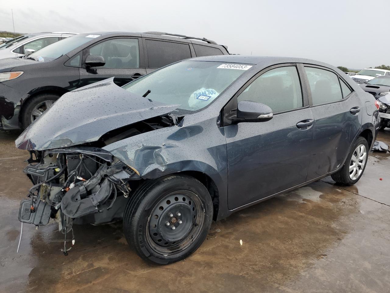 Изображение 1 2014 TOYOTA COROLLA L 2014 с VIN 5YFBURHE3EP026106