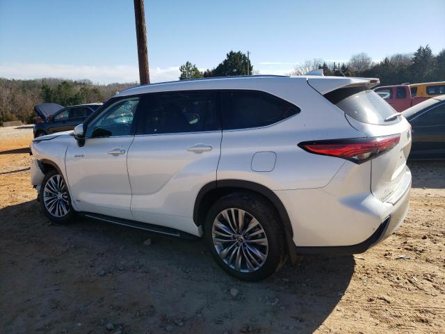 Изображение 2 2021 TOYOTA HIGHLANDER HYBRID PLATINUM 2021 с VIN 5TDEBRCH0MS040751