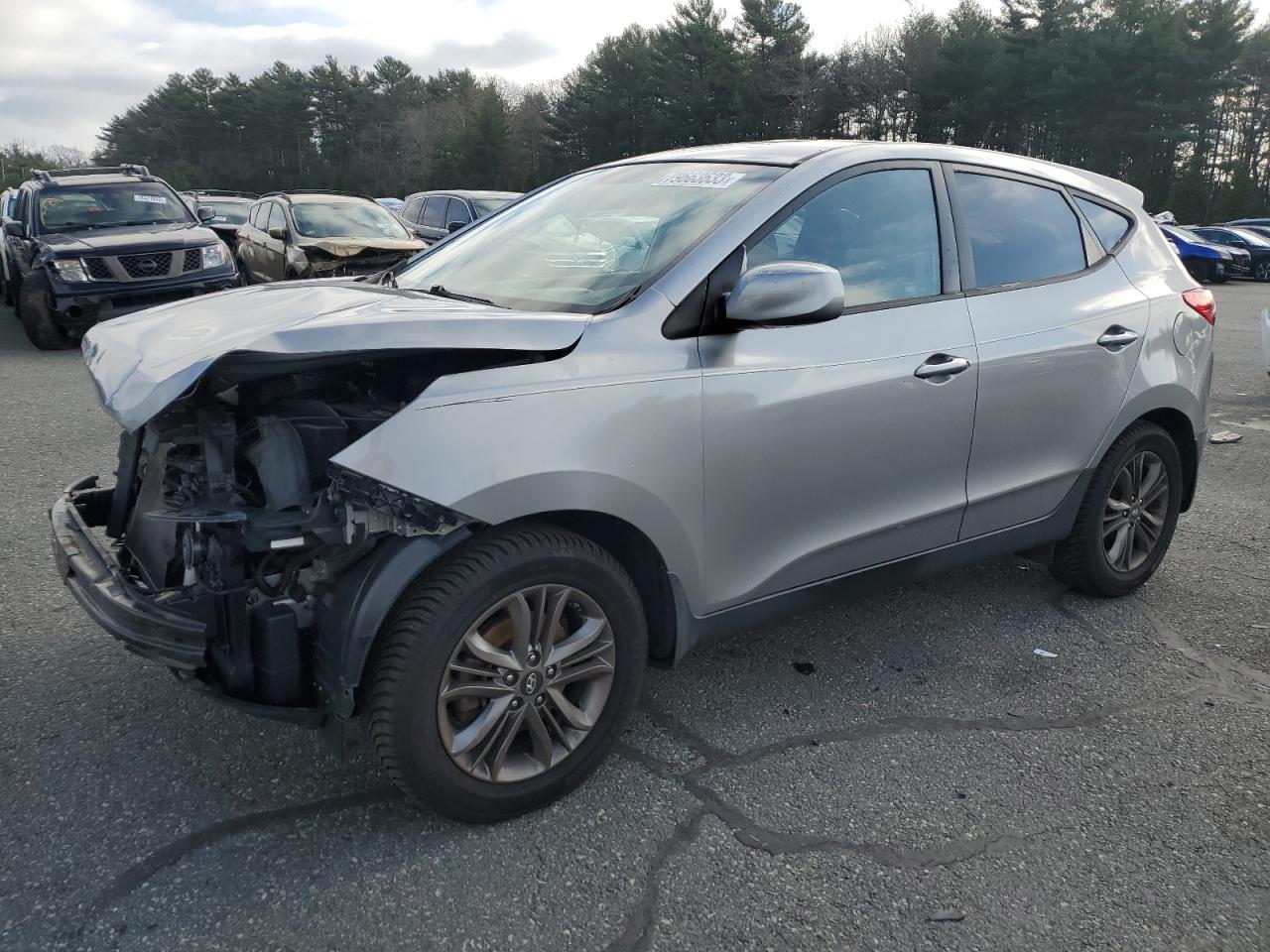 Image 1 of 2015 HYUNDAI TUCSON GLS 2015 with VIN KM8JTCAF2FU031876