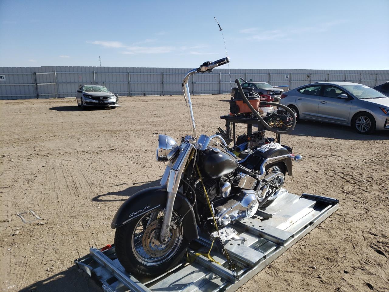 Obraz 2 z 2001 HARLEY-DAVIDSON FLSTFI  2001 z VIN 1HD1BXB121Y021625