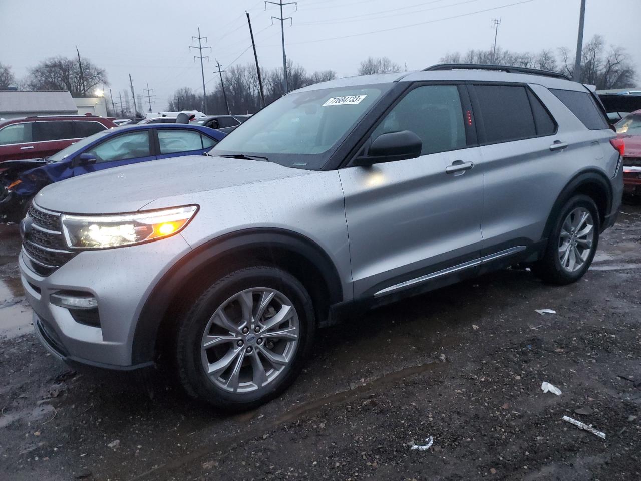 Obraz 1 z 2021 FORD EXPLORER XLT 2021 z VIN 1FMSK8DH2MGC28852