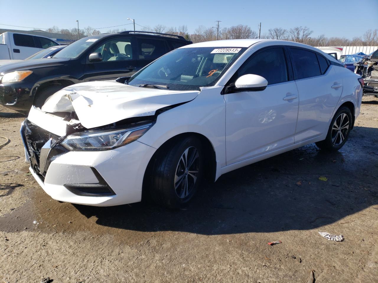 Image 1 of 2020 NISSAN SENTRA SV 2020 with VIN 3N1AB8CV5LY214919