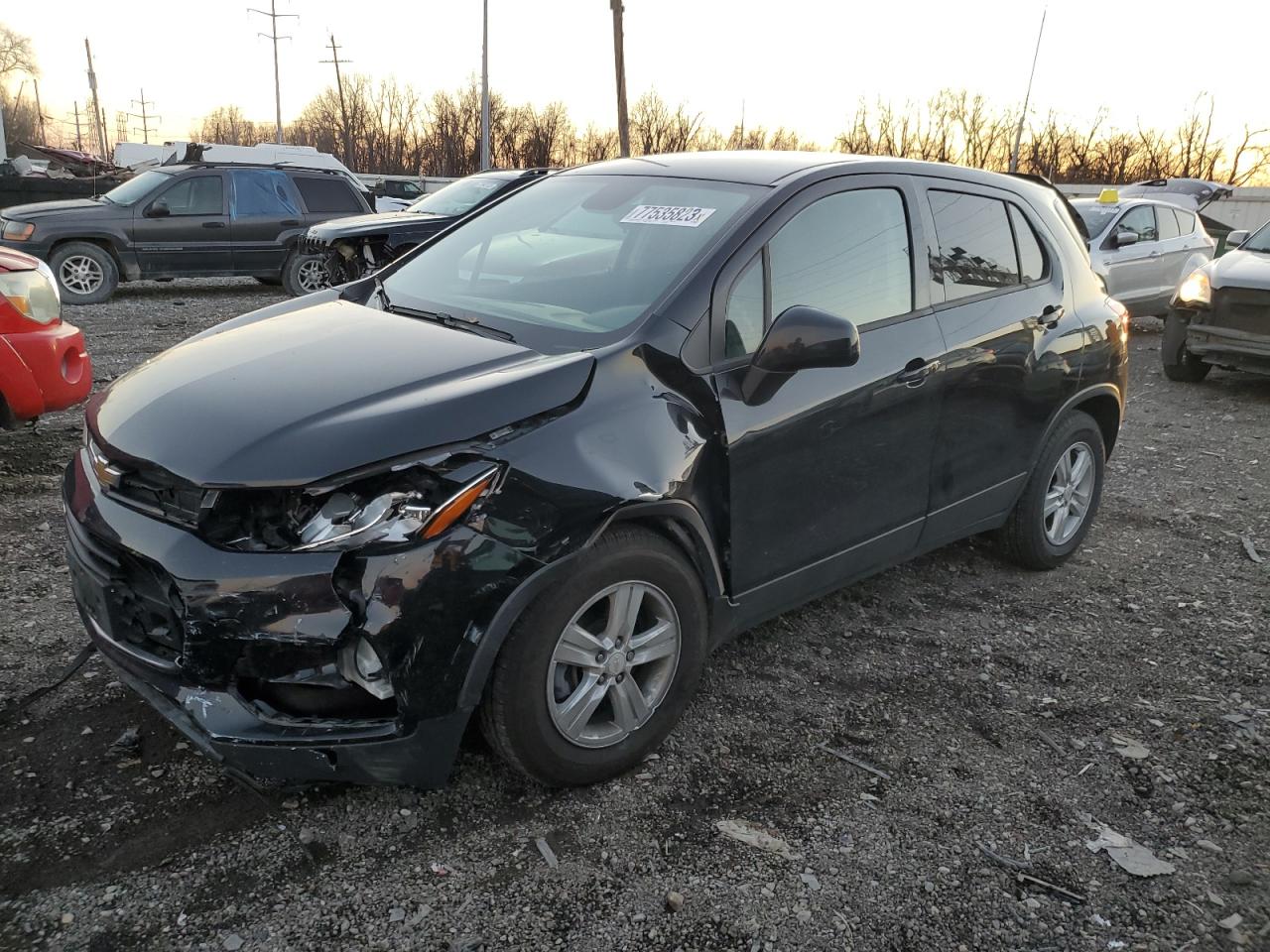 Image 1 of 2020 CHEVROLET TRAX LS 2020 with VIN 3GNCJKSB1LL297928