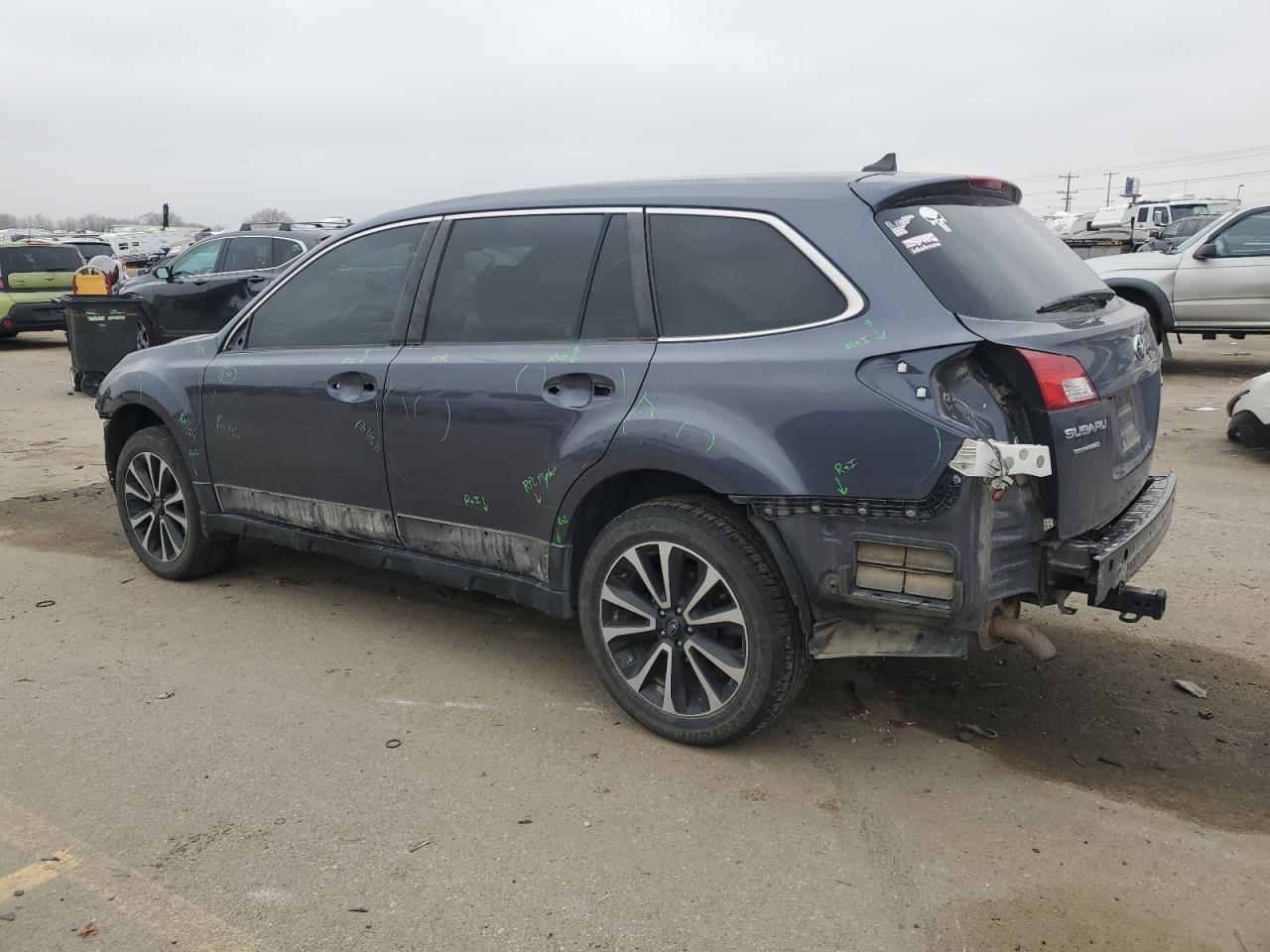 Изображение 2 2014 SUBARU OUTBACK 2.5I LIMITED 2014 с VIN 4S4BRBPC6E3205611