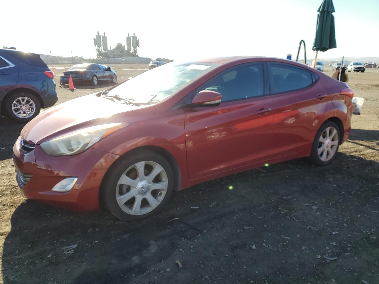 Изображение 1 2013 HYUNDAI ELANTRA GLS 2013 с VIN KMHDH4AE0DU593137