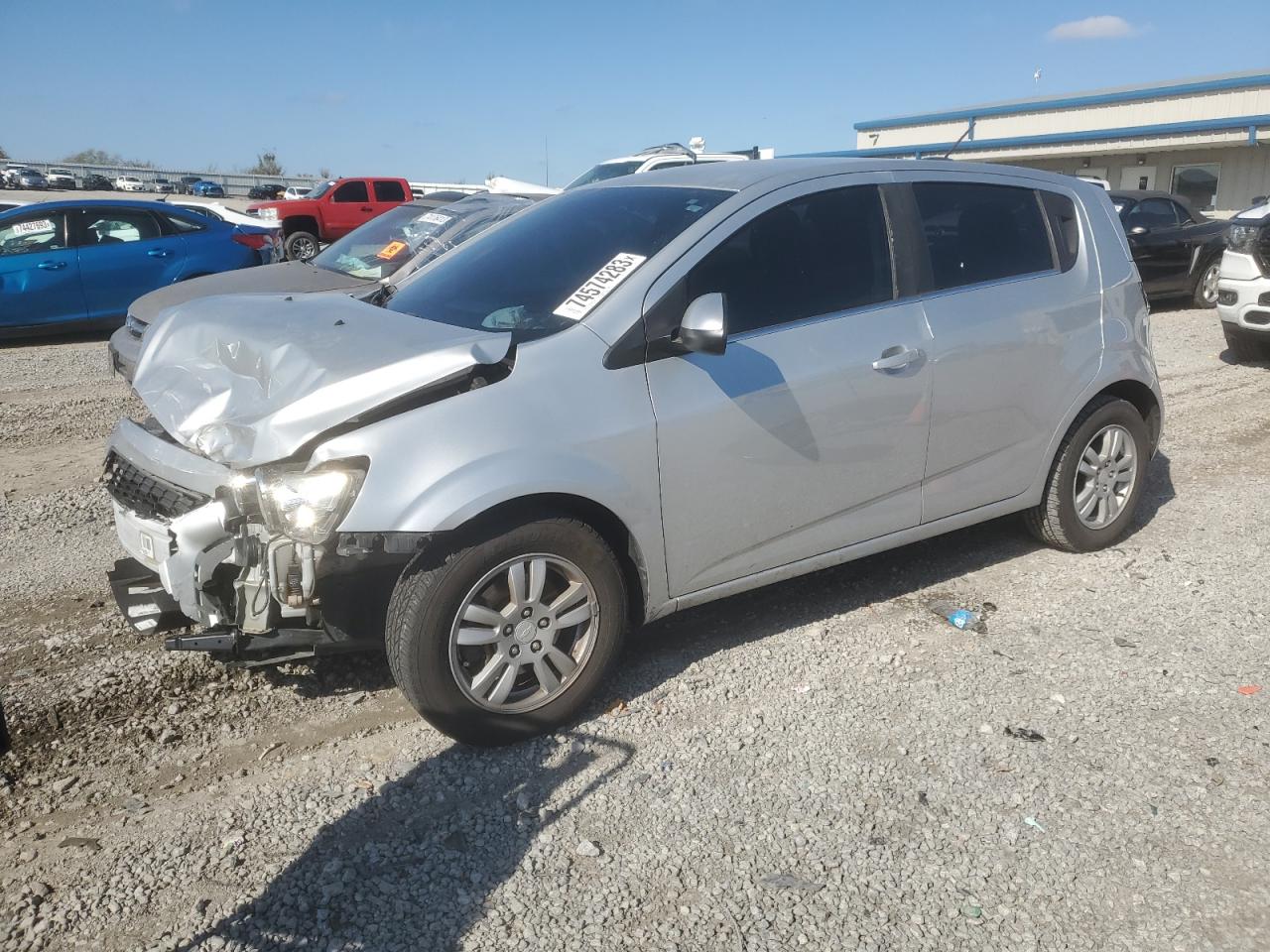 Image 1 of 2015 CHEVROLET SONIC LT 2015 with VIN 1G1JC6SH8F4141152