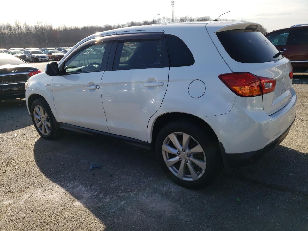 Image 2 of 2013 MITSUBISHI OUTLANDER SPORT ES 2013 with VIN 4A4AP3AU0DE010581