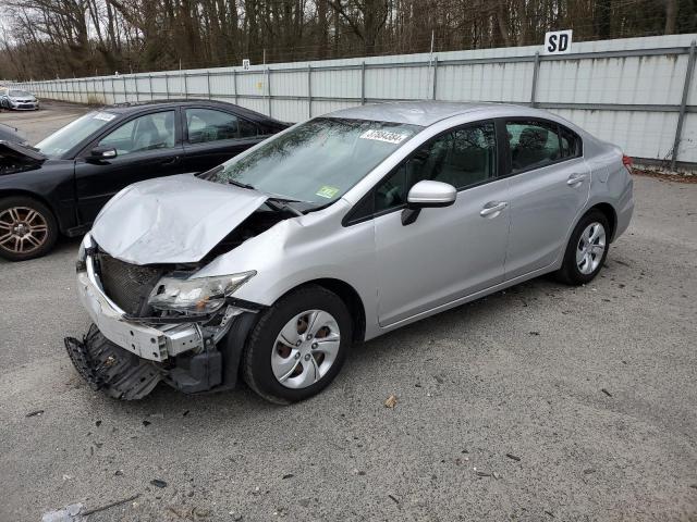 Image 1 of 2014 HONDA CIVIC LX 2014 with VIN 2HGFB2F57EH506271