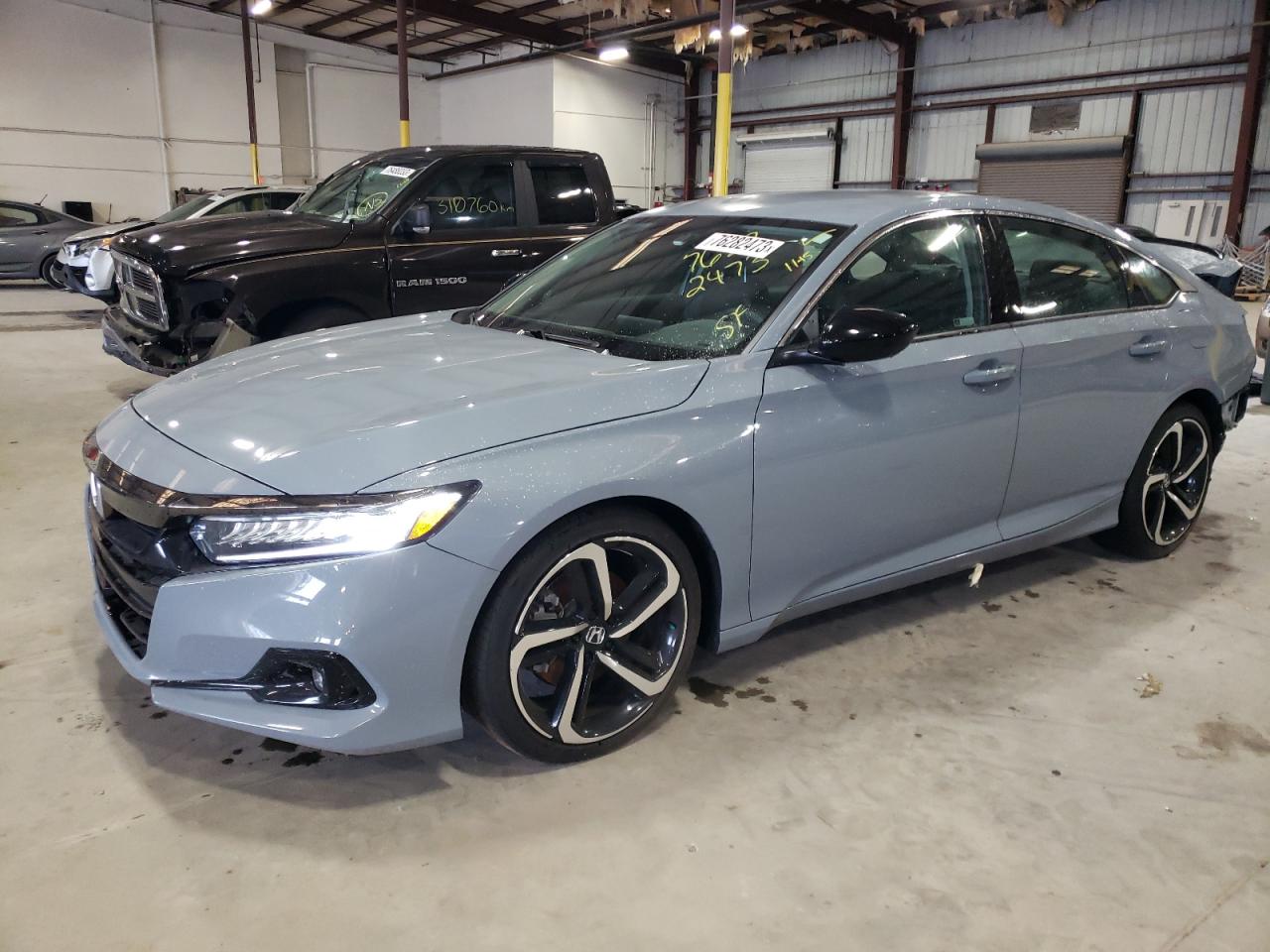 Image 1 of 2022 HONDA ACCORD SPORT SE 2022 with VIN 1HGCV1F45NA071891