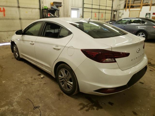 Image 2 of 2020 HYUNDAI ELANTRA SEL 2020 with VIN 5NPD84LF8LH569123