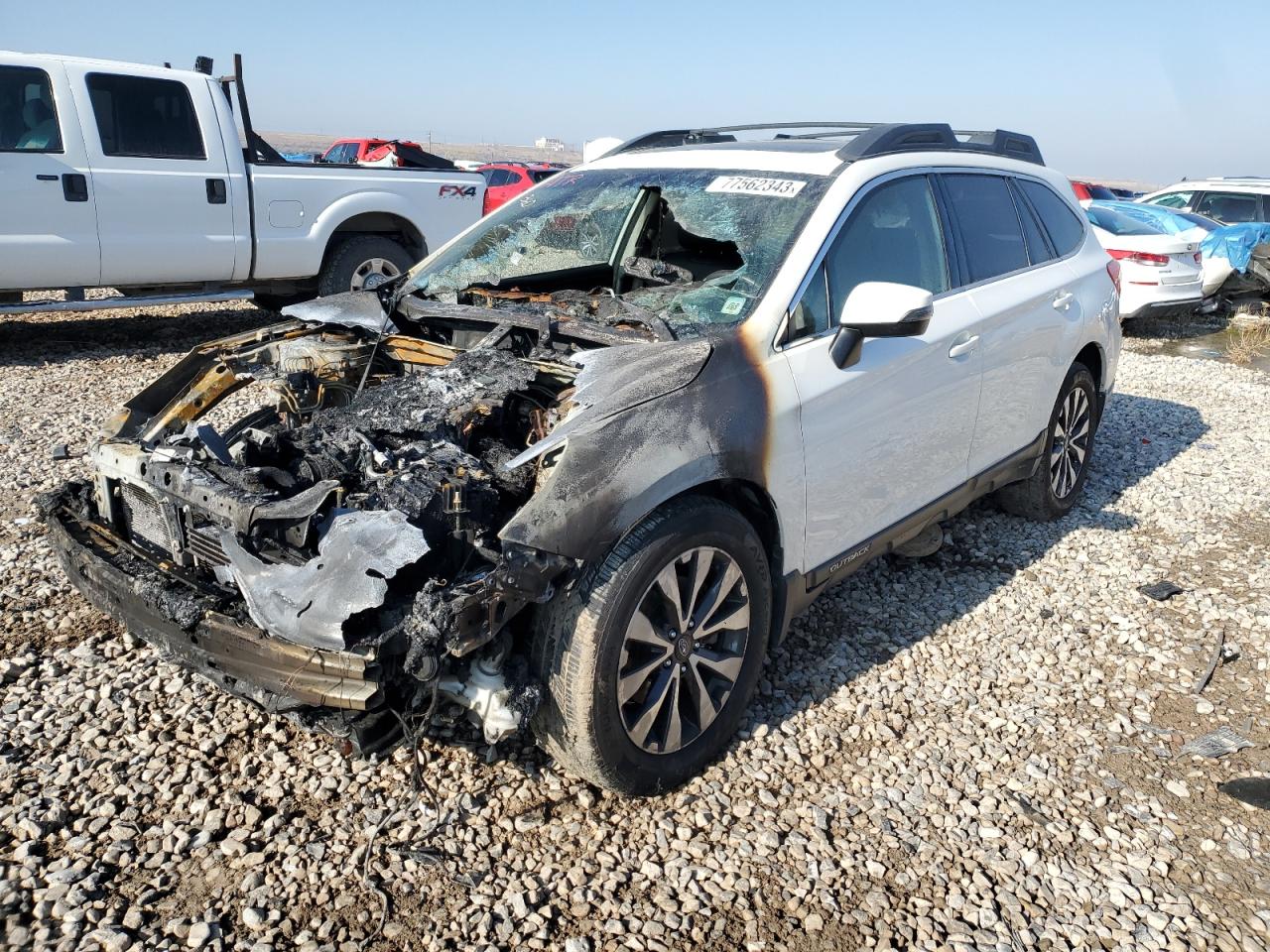 Image 1 of 2017 SUBARU OUTBACK 3.6R LIMITED 2017 with VIN 4S4BSEKC3H3365740