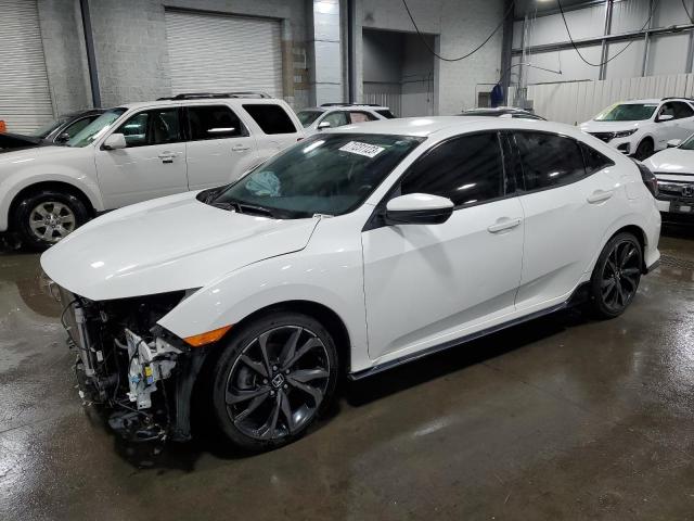 Image 1 of 2019 HONDA CIVIC SPORT 2019 with VIN SHHFK7H42KU205472