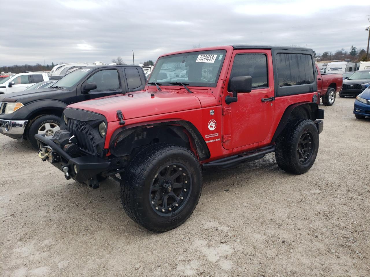 Obraz 1 z 2012 JEEP WRANGLER SPORT 2012 z VIN 1C4AJWAG8CL273691