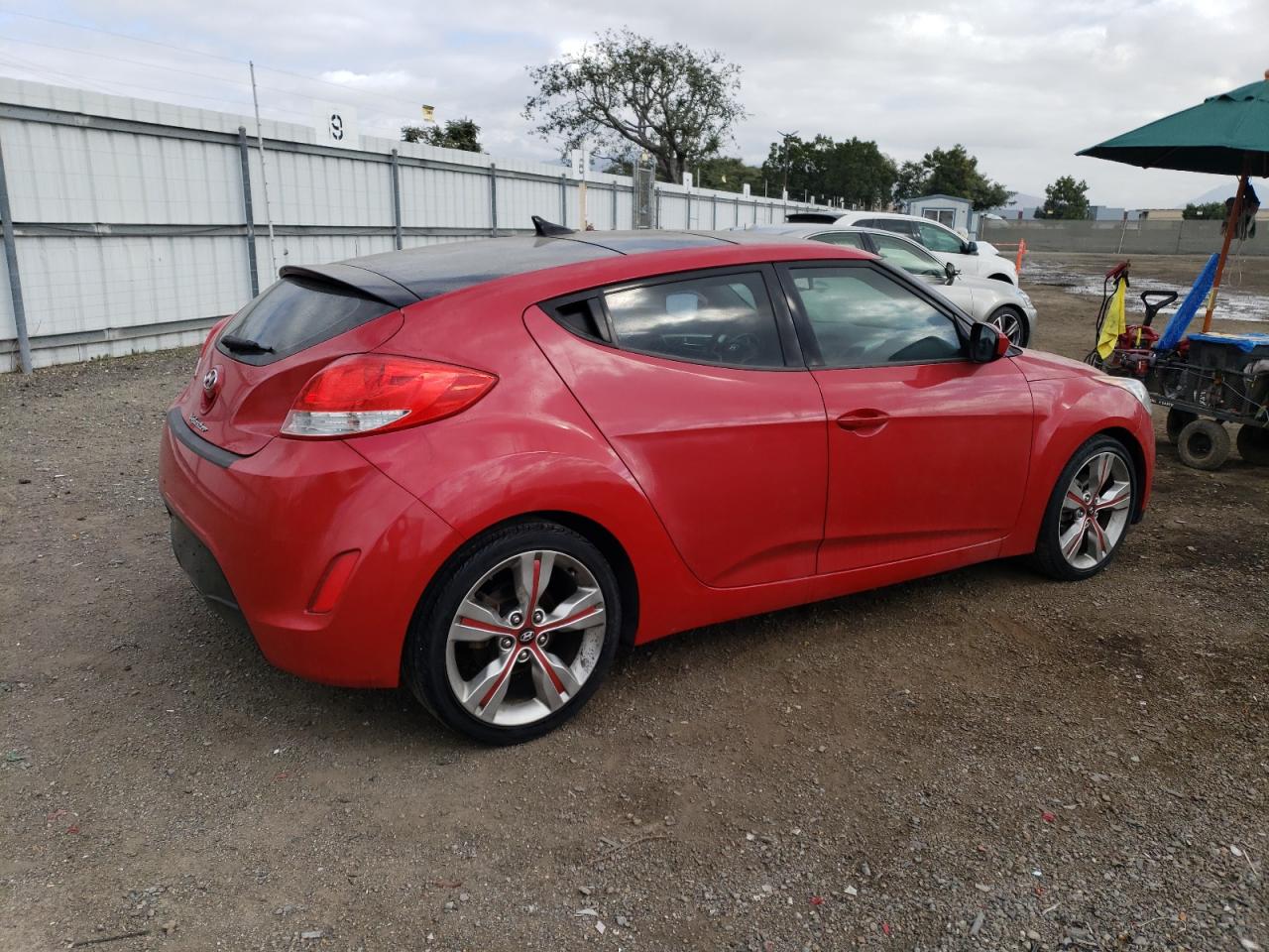 Obraz 3 z 2012 HYUNDAI VELOSTER  2012 z VIN KMHTC6AD0CU078571