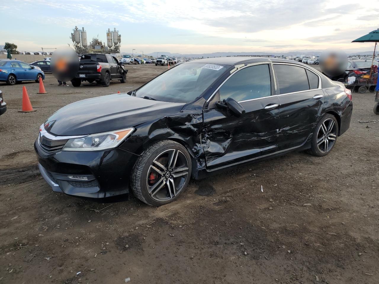 Image 1 of 2016 HONDA ACCORD SPORT 2016 with VIN 1HGCR2F59GA123593